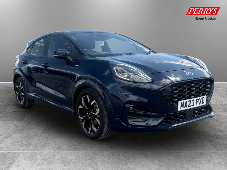 Ford Puma 1.0 Ecoboost Hybrid Mhev 155 St-line X Blue