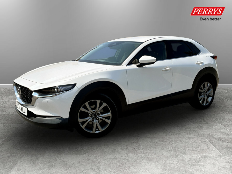 Mazda CX-30 2.5 E-skyactiv G Mhev 140 Exclusive-line LL74WLU White #3