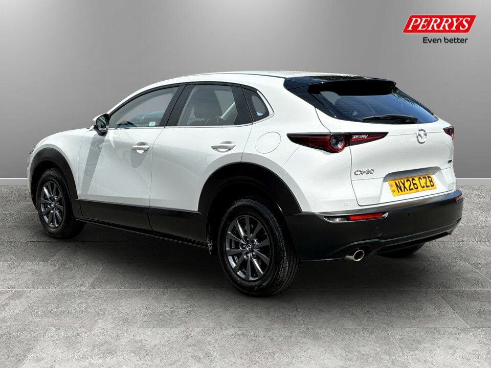 Mazda CX-30 2.5 E-skyactiv G Mhev 140 Prime-line NX26CZB White #5