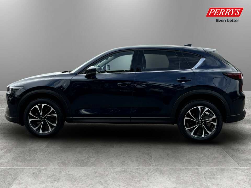 Mazda CX-5 2.0 E-skyactiv G Mhev Exclusive-line Blue #4