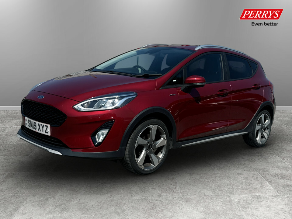 Ford Fiesta 1.0 Ecoboost 125 Active 1 SM19XYZ Red #3
