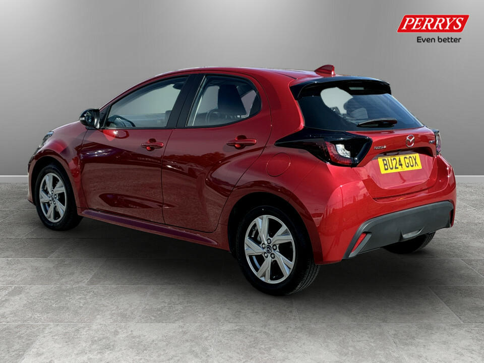 Mazda 2 1.5I Hybrid Exclusive Line Cvt BU24GOX Red #5