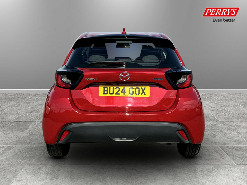 Mazda 2 1.5I Hybrid Exclusive Line Cvt BU24GOX Red #6