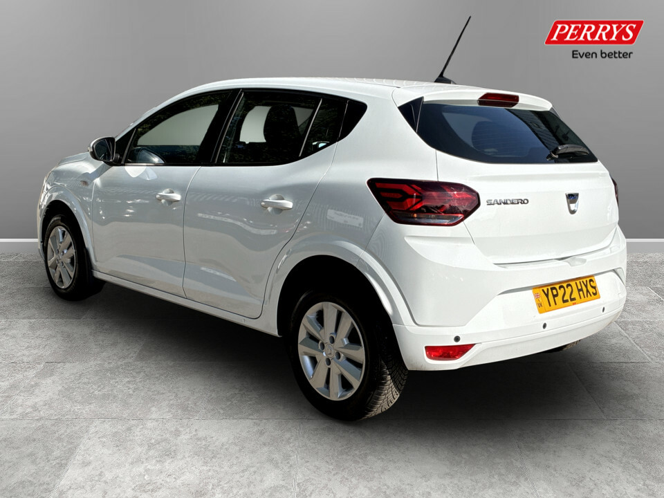 Dacia Sandero 1.0 Tce Comfort YP22HXS White #5