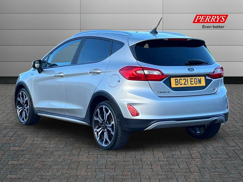 Ford Fiesta 1.0T Ecoboost Mhev Active X Edition Hatchback BC21EOW Silver #2