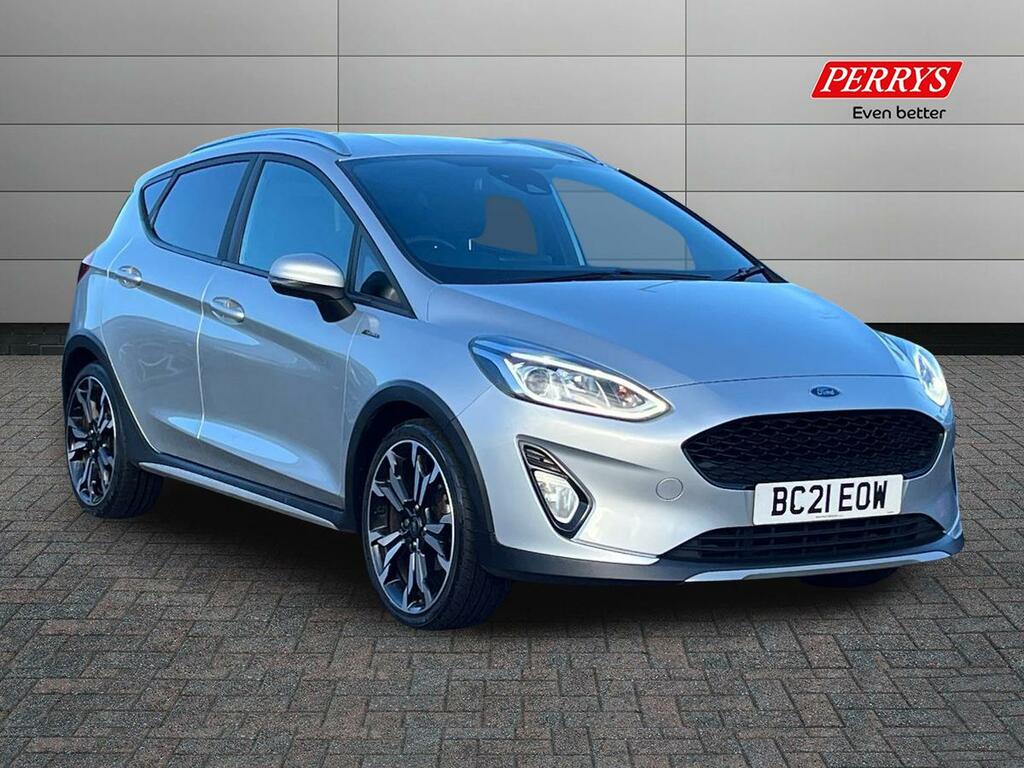 Ford Fiesta 1.0T Ecoboost Mhev Active X Edition Hatchback Silver