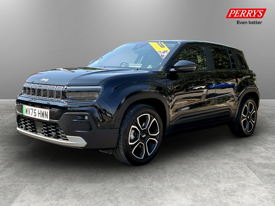Jeep Avenger 115Kw Summit 54Kwh WV75HWN Black #3