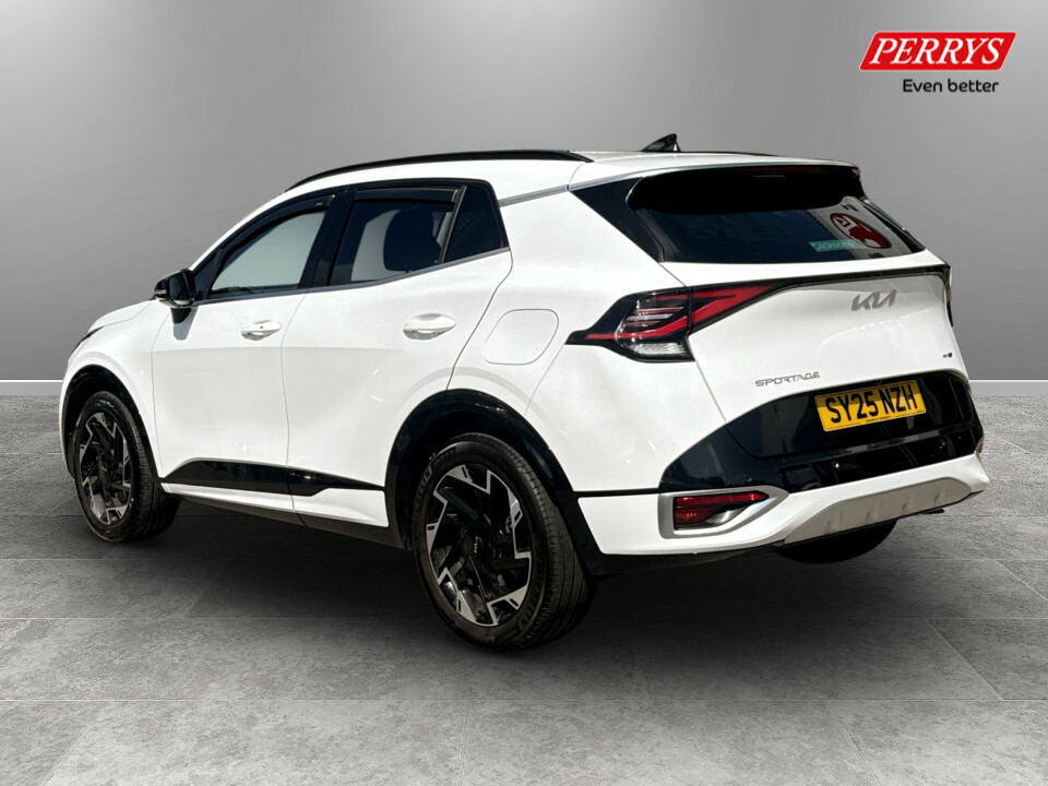 Kia Sportage 1.6T Gdi 157 48V Isg Gt-line SY25NZH White #5