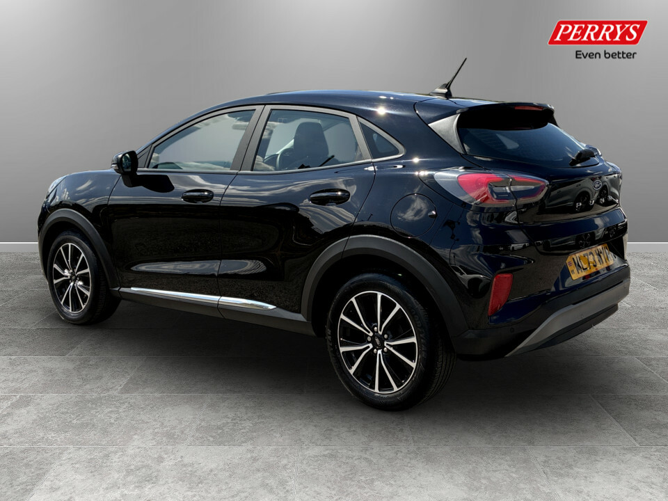 Ford Puma 1.0 Ecoboost Hybrid Mhev 155 Titanium ML73WYM Black #5