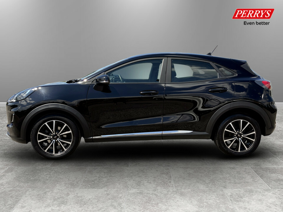 Ford Puma 1.0 Ecoboost Hybrid Mhev 155 Titanium ML73WYM Black #4