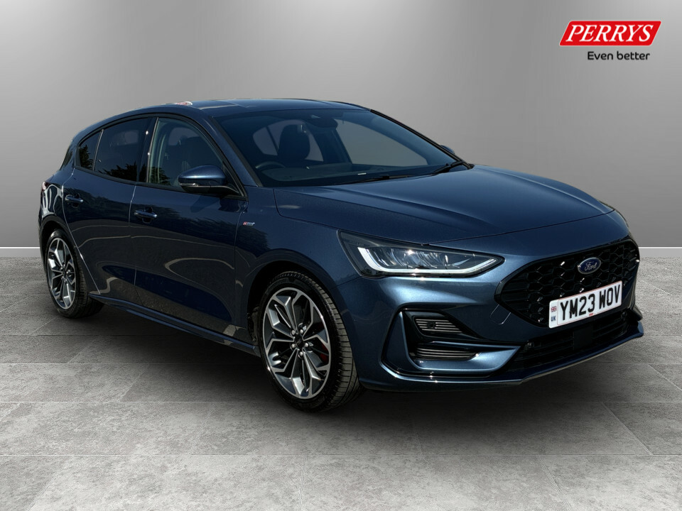 Ford Focus Focus St-line X 1.0L Ecoboost 125Ps Fwd 6 S Blue