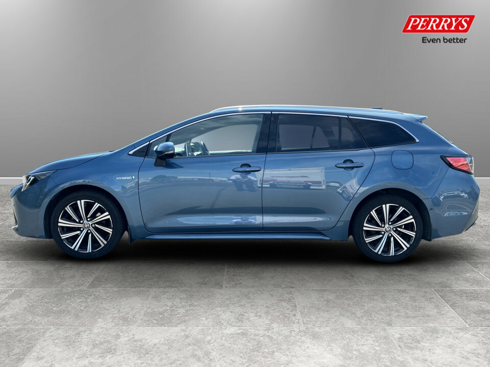 Toyota Corolla 1.8 Vvt-i Hybrid Design Cvt GE21AWH Blue #4