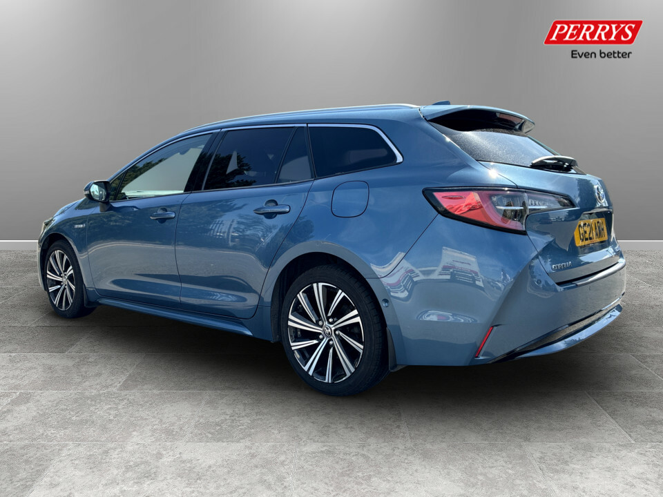 Toyota Corolla 1.8 Vvt-i Hybrid Design Cvt GE21AWH Blue #5