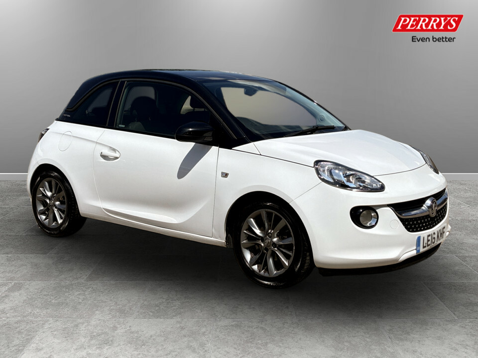 Vauxhall Adam 1.2I Jam White