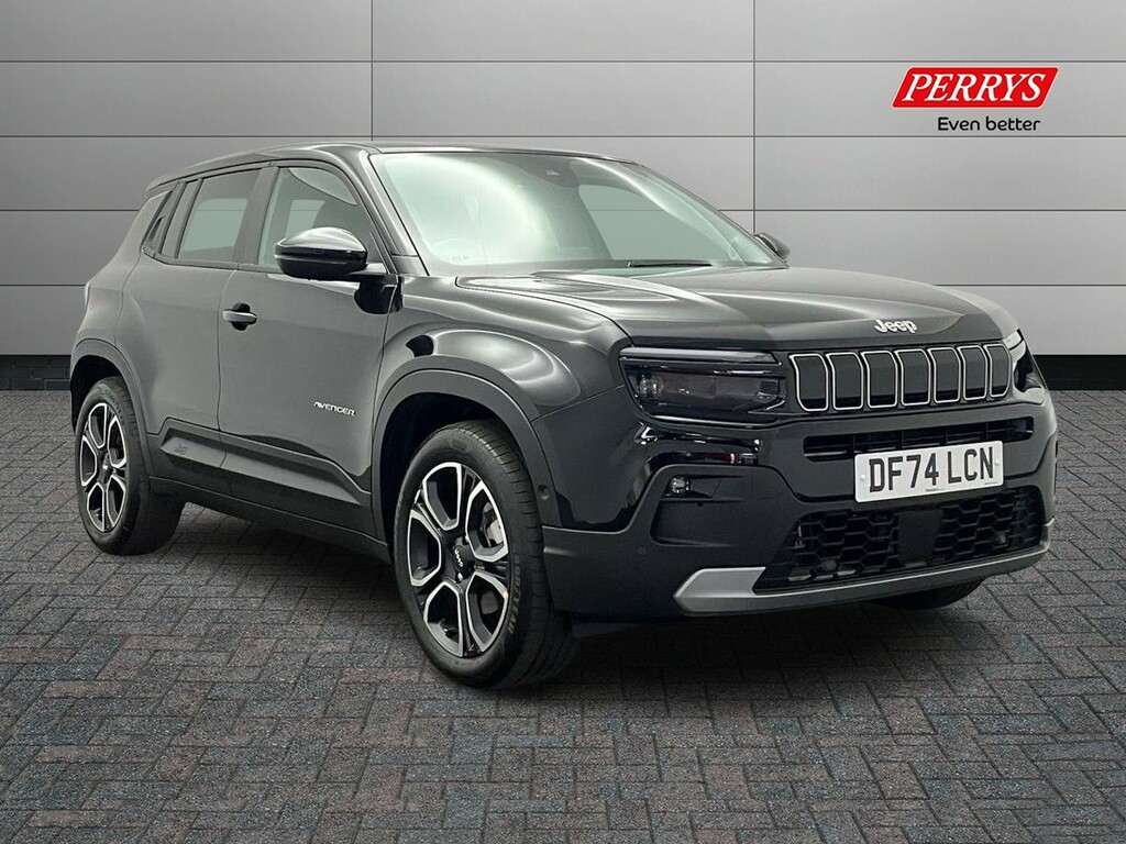 Jeep Avenger 1.2 E-hybrid Summit Dct Black