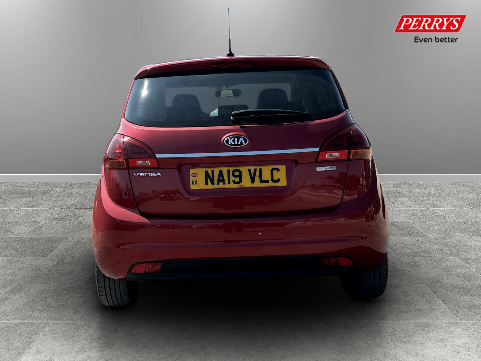 Kia Venga 1.6 Isg 3 Red #6