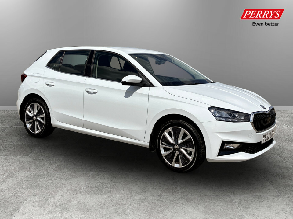 Skoda Fabia 1.0 Tsi 110 Se L Dsg White