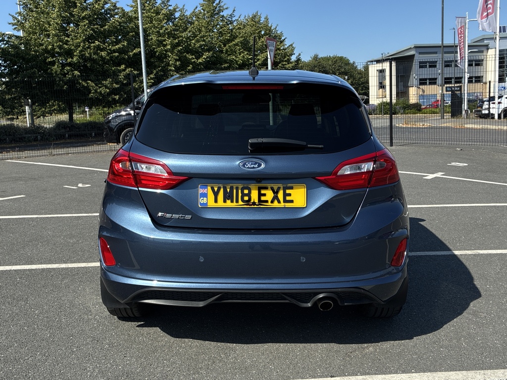 Ford Fiesta 1.0 Ecoboost 140 St-line X YM18EXE Blue #6