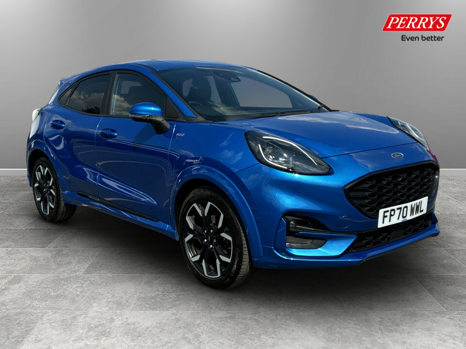 Ford Puma 1.0 Ecoboost Hybrid Mhev St-line X Blue