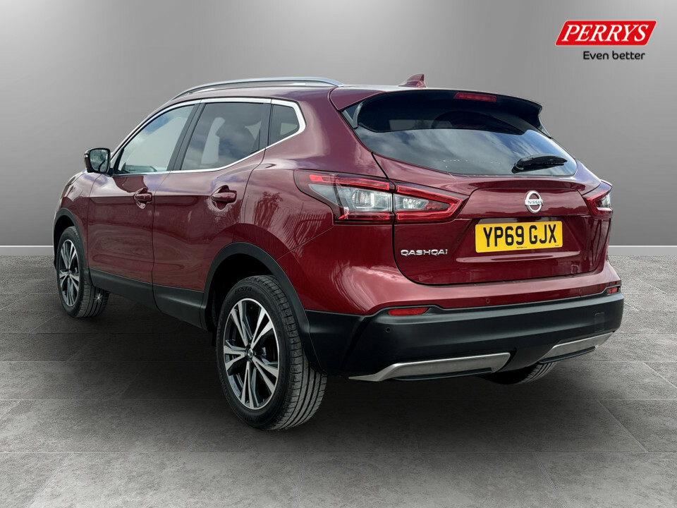 Nissan Qashqai 1.3 Dig-t N-connecta YP69GJX Red #5