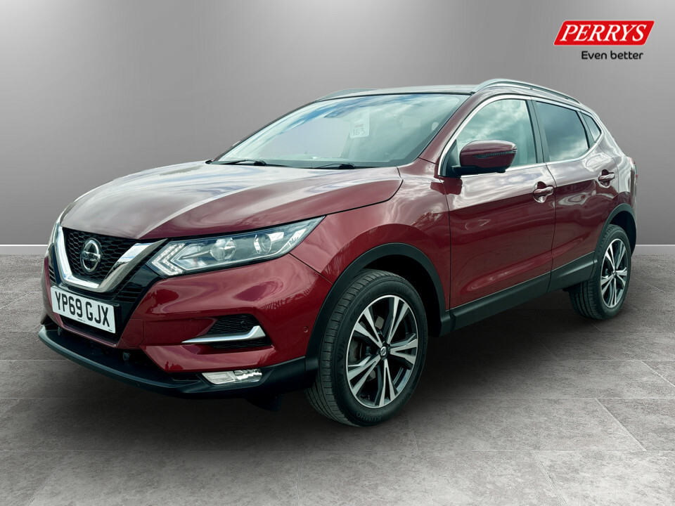 Nissan Qashqai 1.3 Dig-t N-connecta YP69GJX Red #3