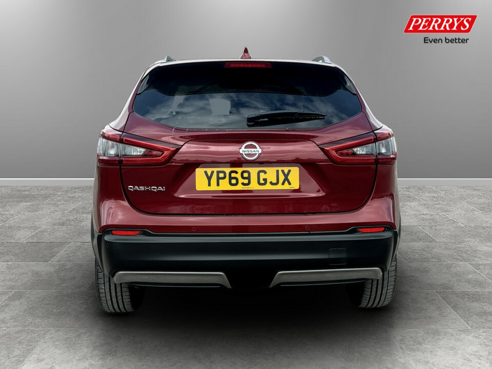 Nissan Qashqai 1.3 Dig-t N-connecta YP69GJX Red #6