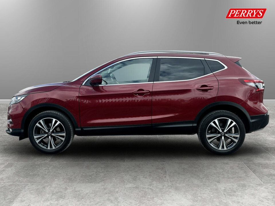 Nissan Qashqai 1.3 Dig-t N-connecta YP69GJX Red #4