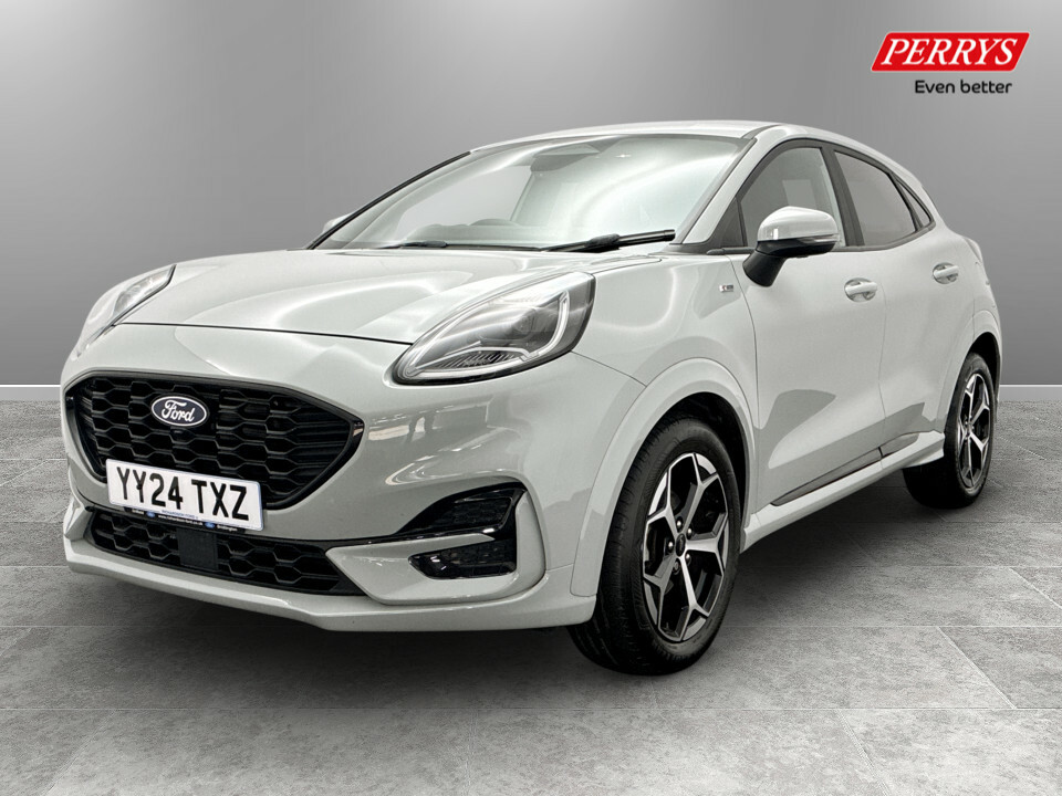 Ford Puma 1.0 Ecoboost Hybrid Mhev St-line YY24TXZ Grey #3