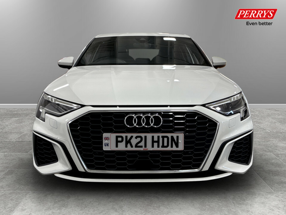 Audi A3 35 Tfsi S Line S Tronic PK21HDN White #2
