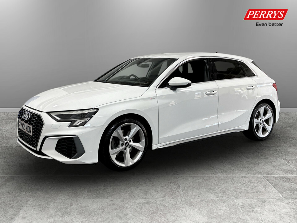 Audi A3 35 Tfsi S Line S Tronic PK21HDN White #3