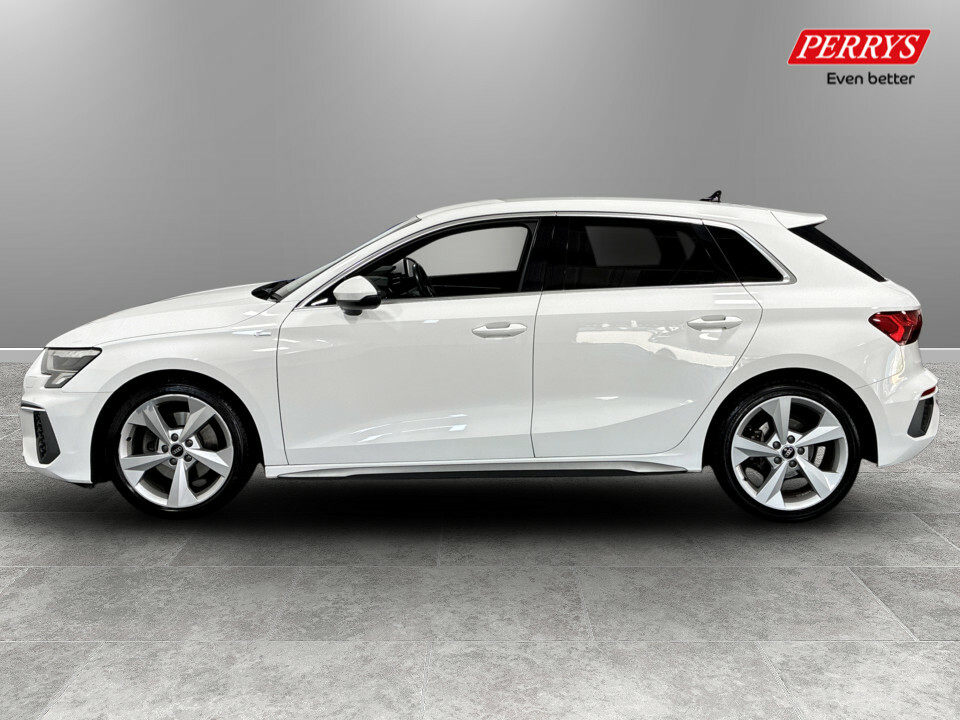 Audi A3 35 Tfsi S Line S Tronic PK21HDN White #4
