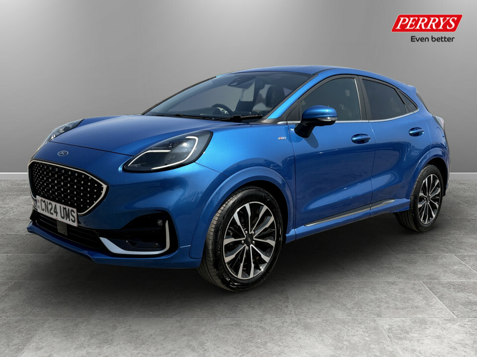 Ford Puma 1.0 Ecoboost Hybrid Mhev St-line Vignale CN24UMS Blue #6