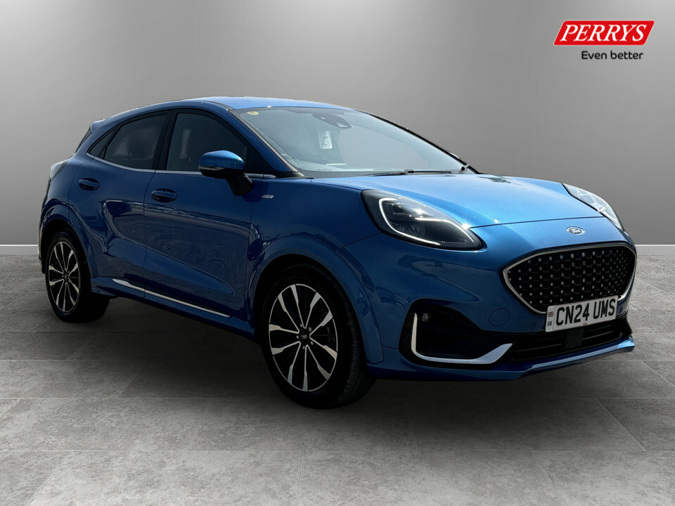 Ford Puma 1.0 Ecoboost Hybrid Mhev St-line Vignale CN24UMS Blue #4