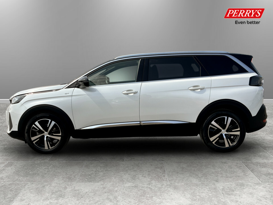 Peugeot 5008 1.5 Bluehdi Gt Eat8 White #4