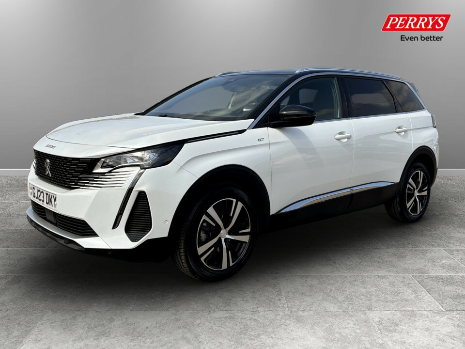 Peugeot 5008 1.5 Bluehdi Gt Eat8 White #3