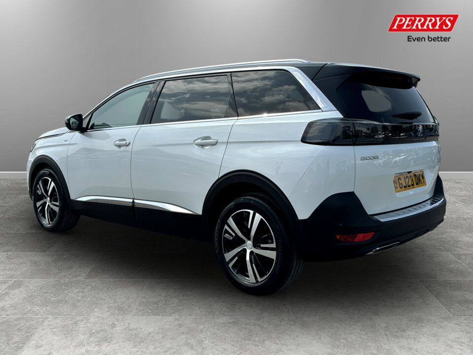Peugeot 5008 1.5 Bluehdi Gt Eat8 White #5