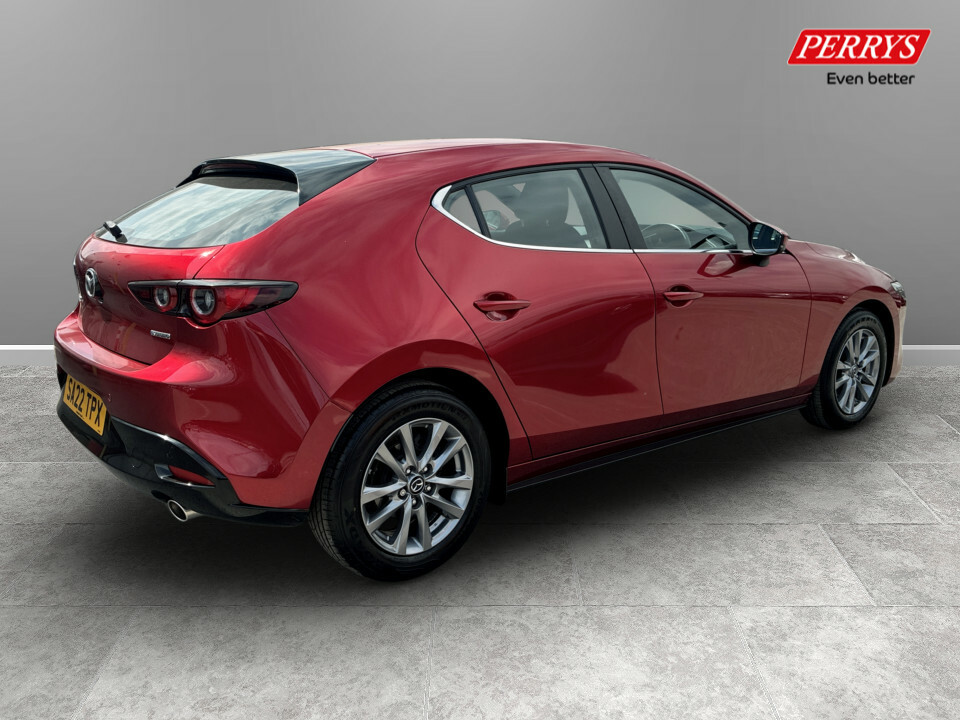 Mazda 3 2.0 E-skyactiv G Mhev Se-l Lux SA22TPX Red #6