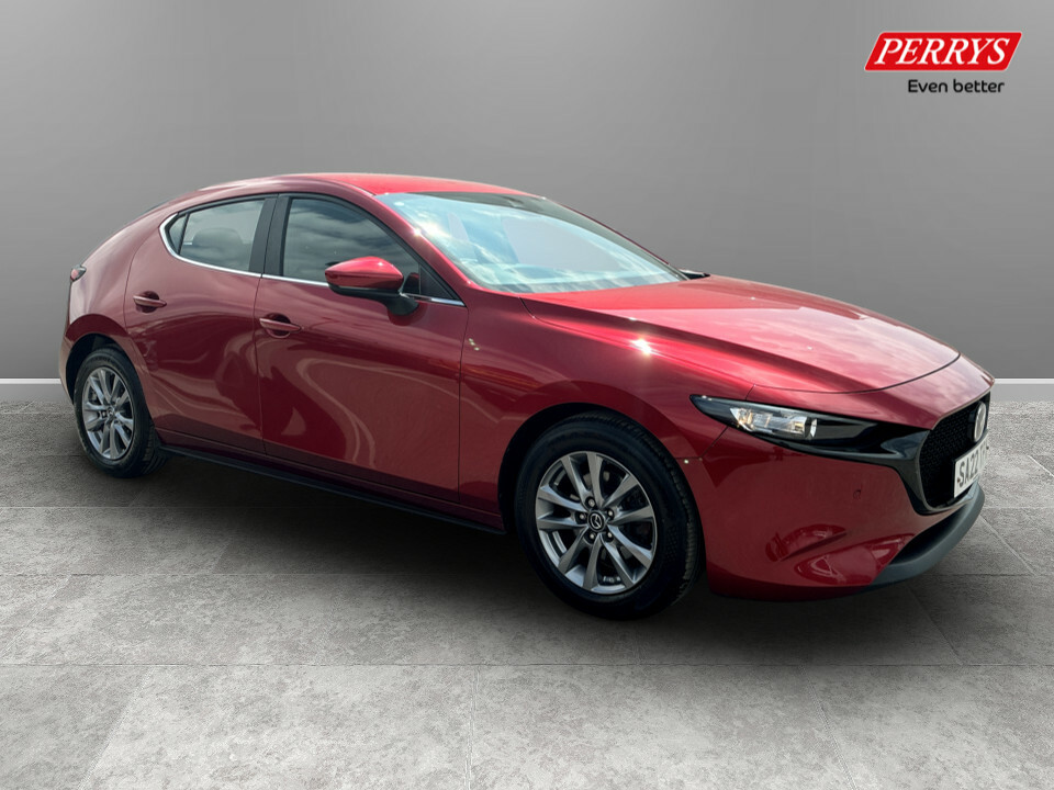 Mazda 3 2.0 E-skyactiv G Mhev Se-l Lux Red