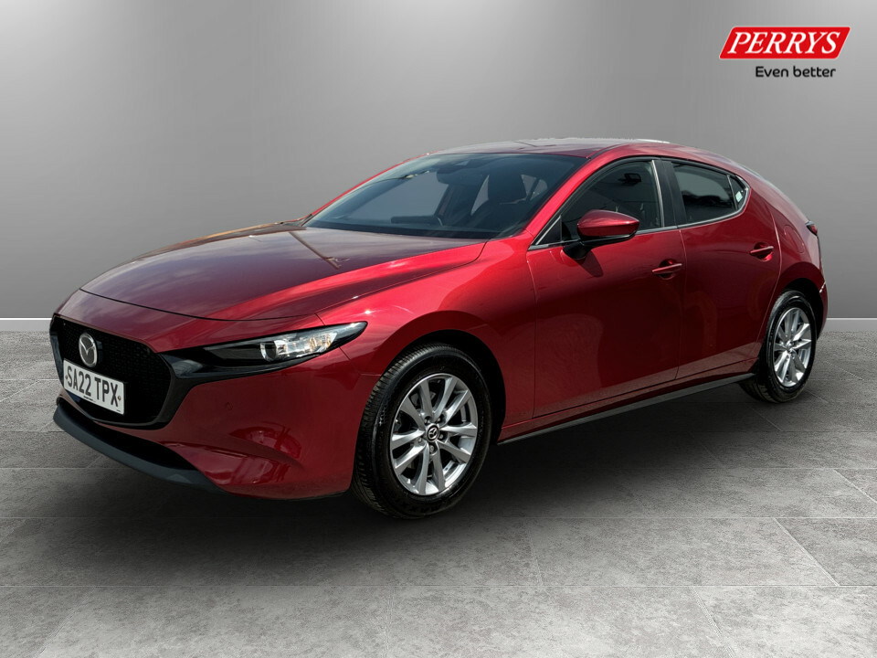 Mazda 3 2.0 E-skyactiv G Mhev Se-l Lux SA22TPX Red #2