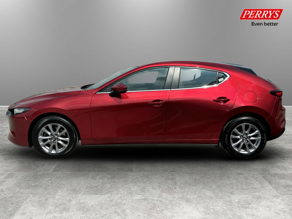 Mazda 3 2.0 E-skyactiv G Mhev Se-l Lux SA22TPX Red #3
