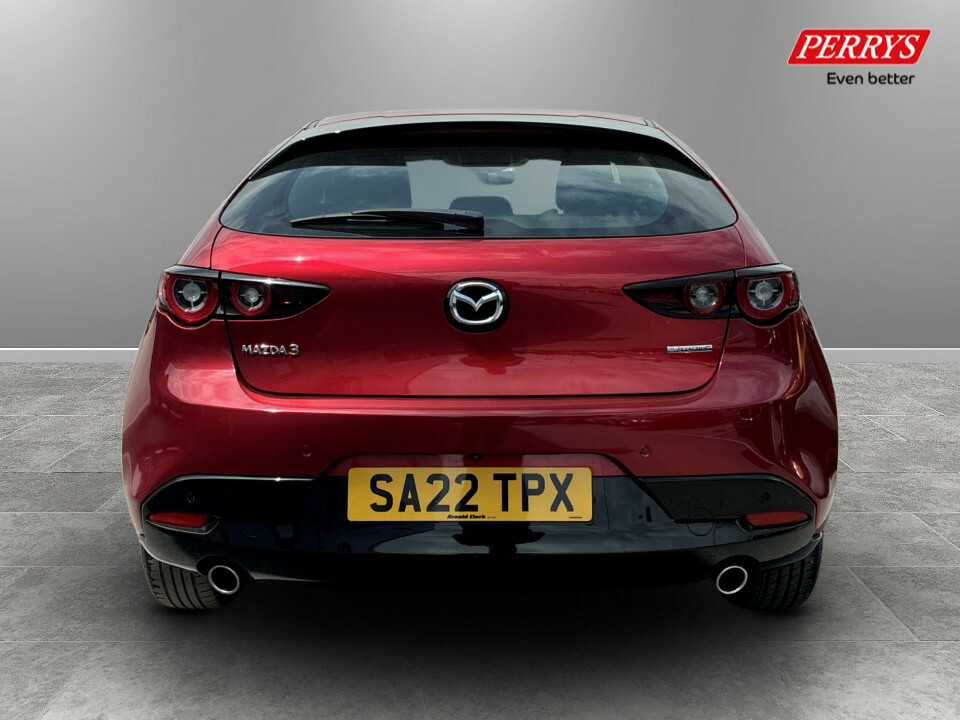 Mazda 3 2.0 E-skyactiv G Mhev Se-l Lux SA22TPX Red #5