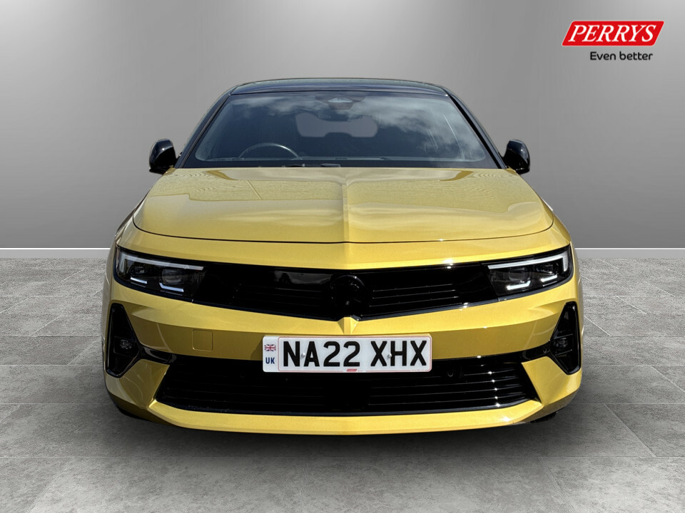 Vauxhall Astra 1.2 Turbo 130 Ultimate NA22XHX Yellow #2