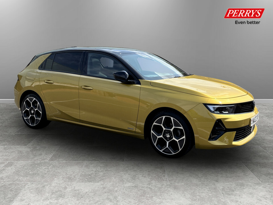 Vauxhall Astra 1.2 Turbo 130 Ultimate Yellow