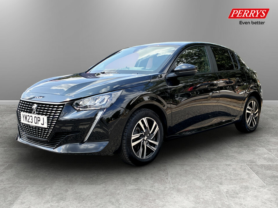 Peugeot 208 1.2 Puretech 100 Active Premium Eat8 YM23OPJ Black #3