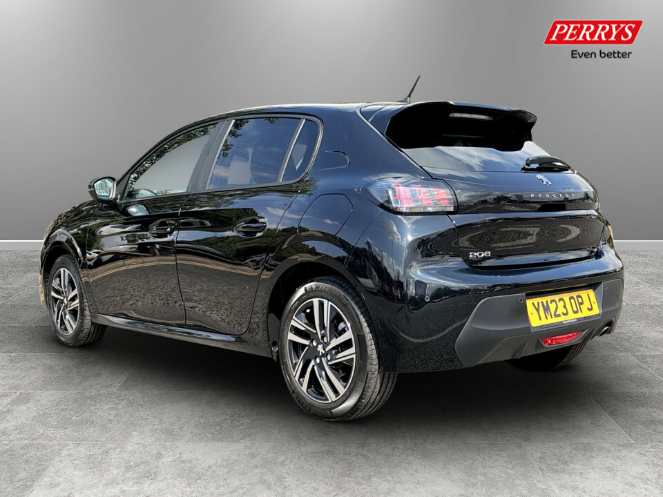 Peugeot 208 1.2 Puretech 100 Active Premium Eat8 YM23OPJ Black #5