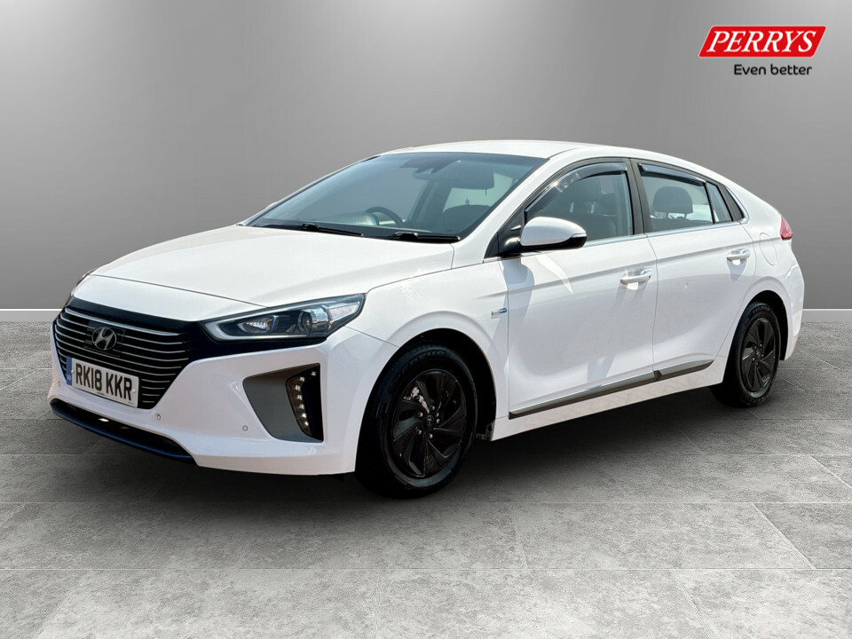 Hyundai Ioniq 1.6 Gdi Hybrid Premium Se Dct White #3