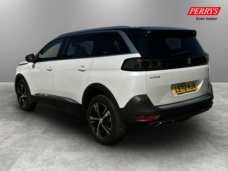 Peugeot 5008 1.6 Puretech 180 Gt Eat8 White #5