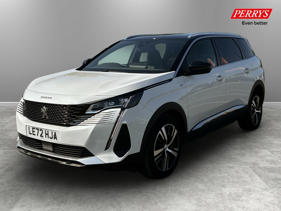Peugeot 5008 1.6 Puretech 180 Gt Eat8 White #3