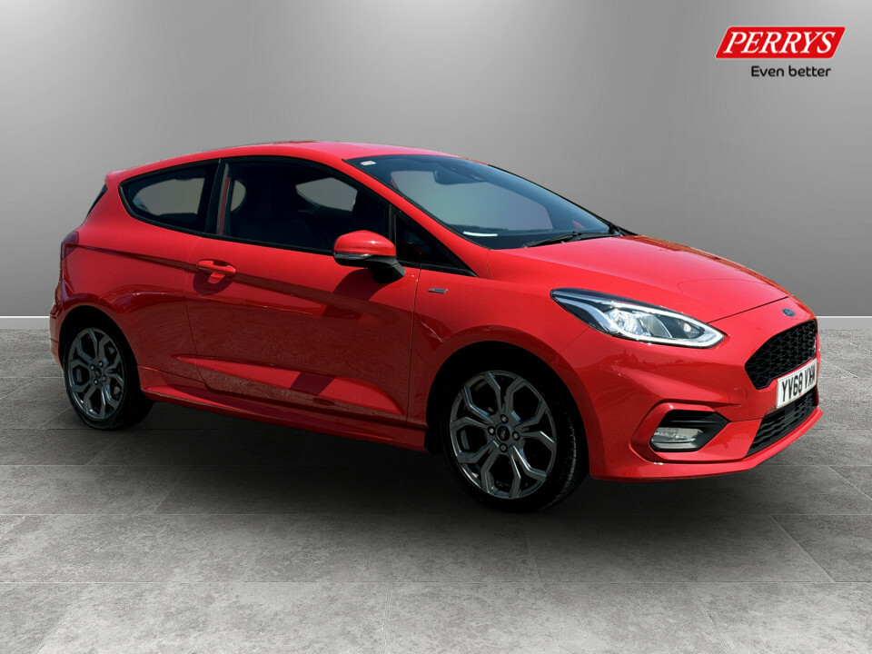 Ford Fiesta 1.0 Ecoboost St-line Navigation Red