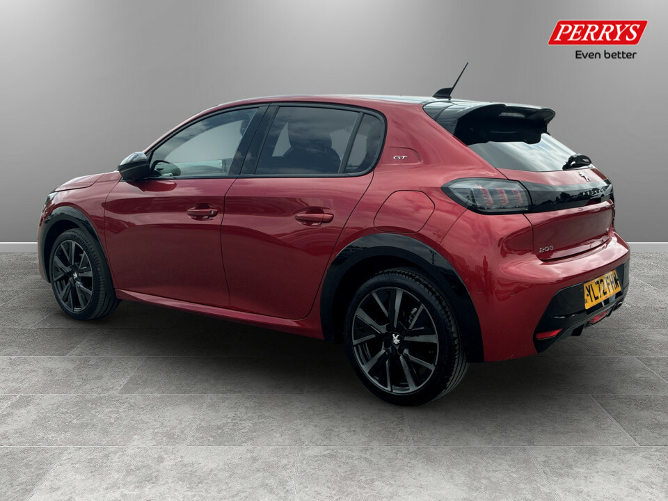 Peugeot 208 1.2 Puretech 130 Gt Premium Eat8 YL72FHW Red #5